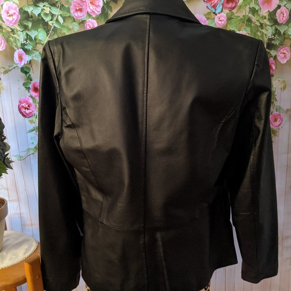 Kim Rogers Women's Genuine Leather Jacket Size M - Picture 5 of 8